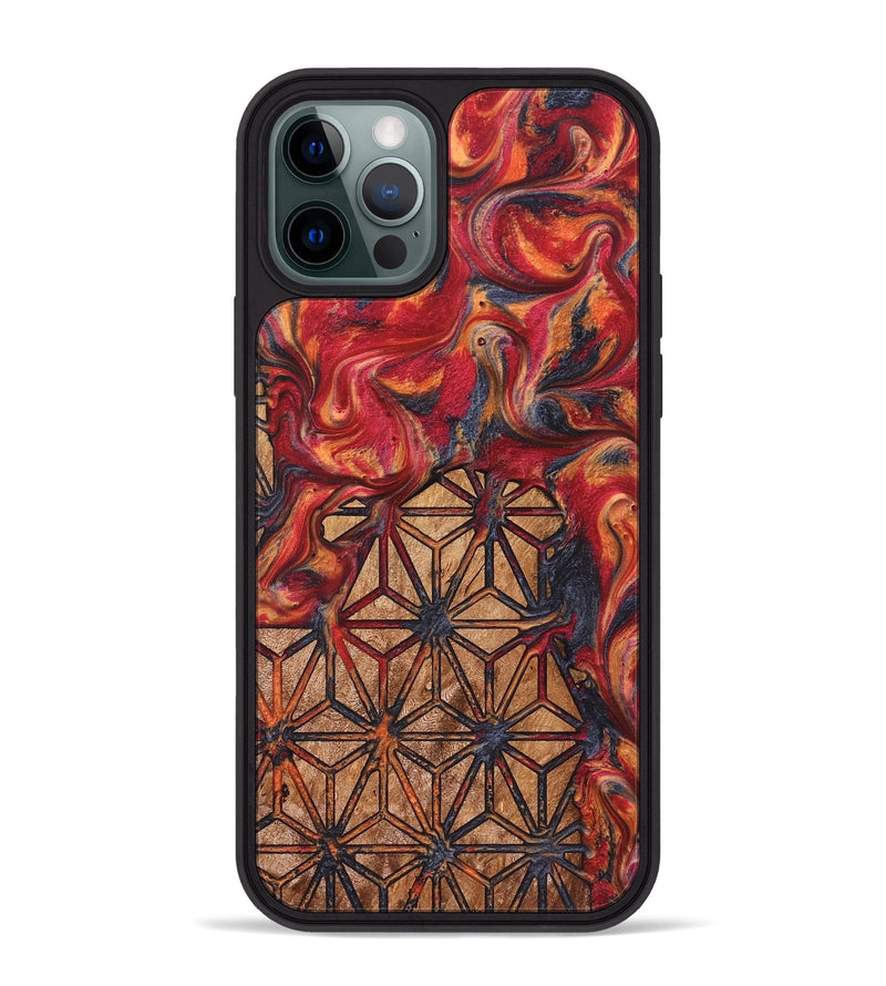 iPhone 12 Pro Max Wood Phone Case - Harry (Pattern, 827003)