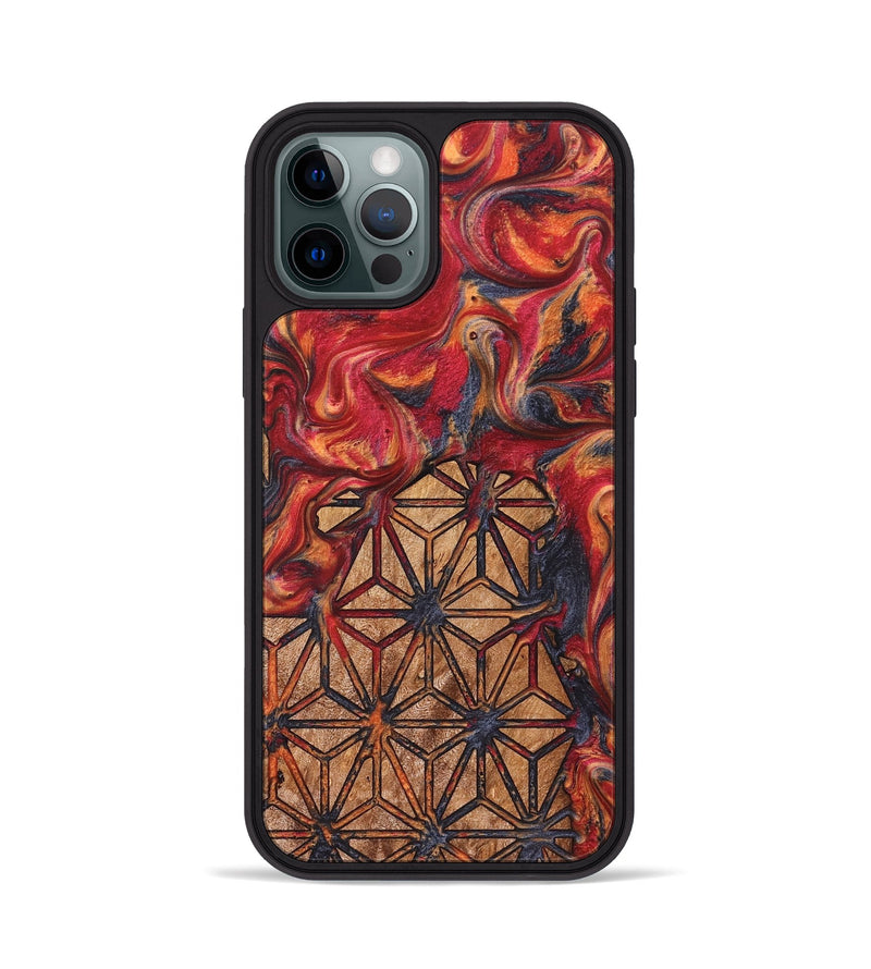 iPhone 12 Pro Wood Phone Case - Harry (Pattern, 827003)