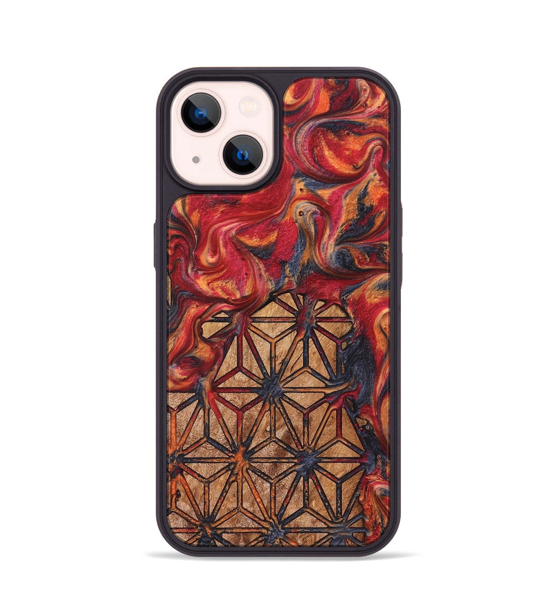 iPhone 14 Wood Phone Case - Harry (Pattern, 827003)