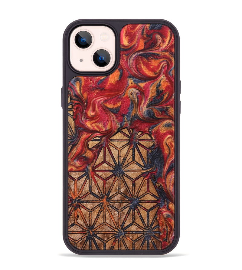 iPhone 14 Plus Wood Phone Case - Harry (Pattern, 827003)