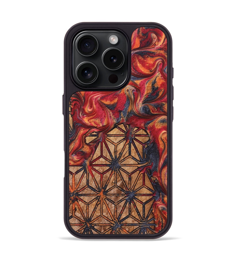 iPhone 16 Pro Wood Phone Case - Harry (Pattern, 827003)