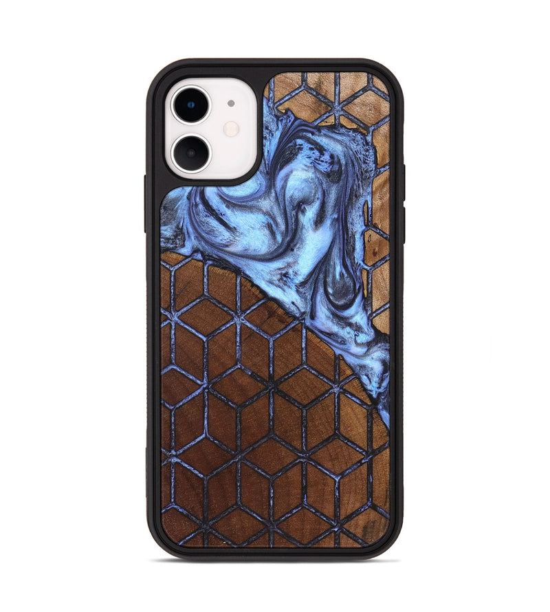 iPhone 11 Wood Phone Case - Kylian (Pattern, 827004)