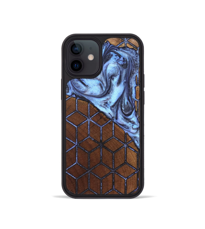iPhone 12 mini Wood Phone Case - Kylian (Pattern, 827004)