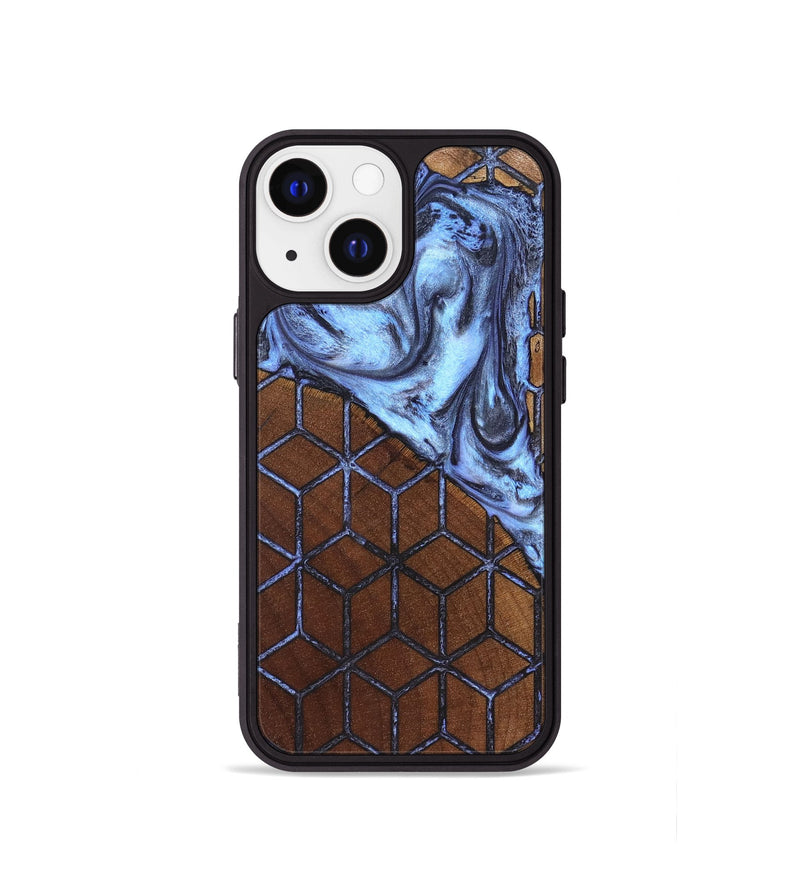 iPhone 13 mini Wood Phone Case - Kylian (Pattern, 827004)