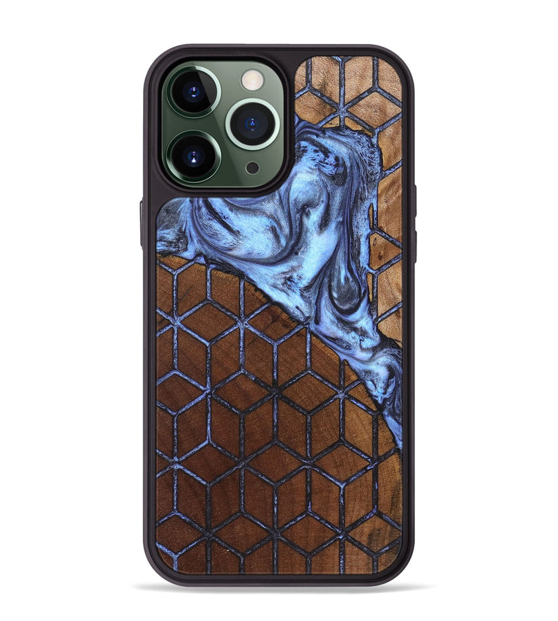 iPhone 13 Pro Max Wood Phone Case - Kylian (Pattern, 827004)
