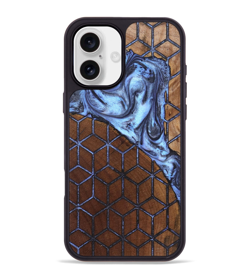 iPhone 16 Plus Wood Phone Case - Kylian (Pattern, 827004)