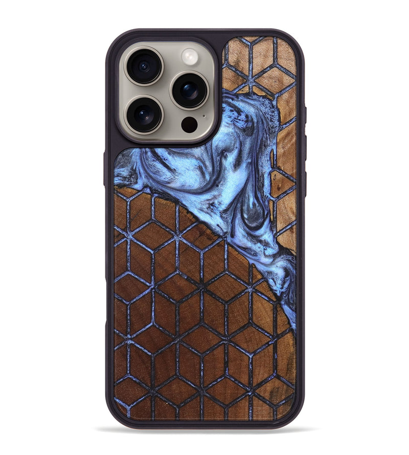 iPhone 16 Pro Max Wood Phone Case - Kylian (Pattern, 827004)