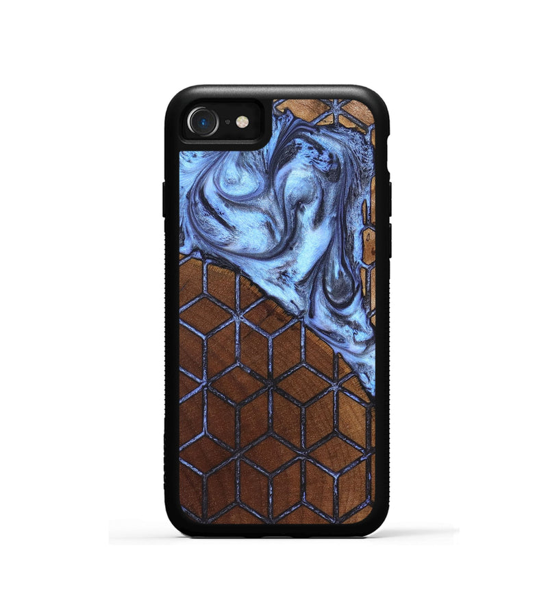 iPhone SE Wood Phone Case - Kylian (Pattern, 827004)