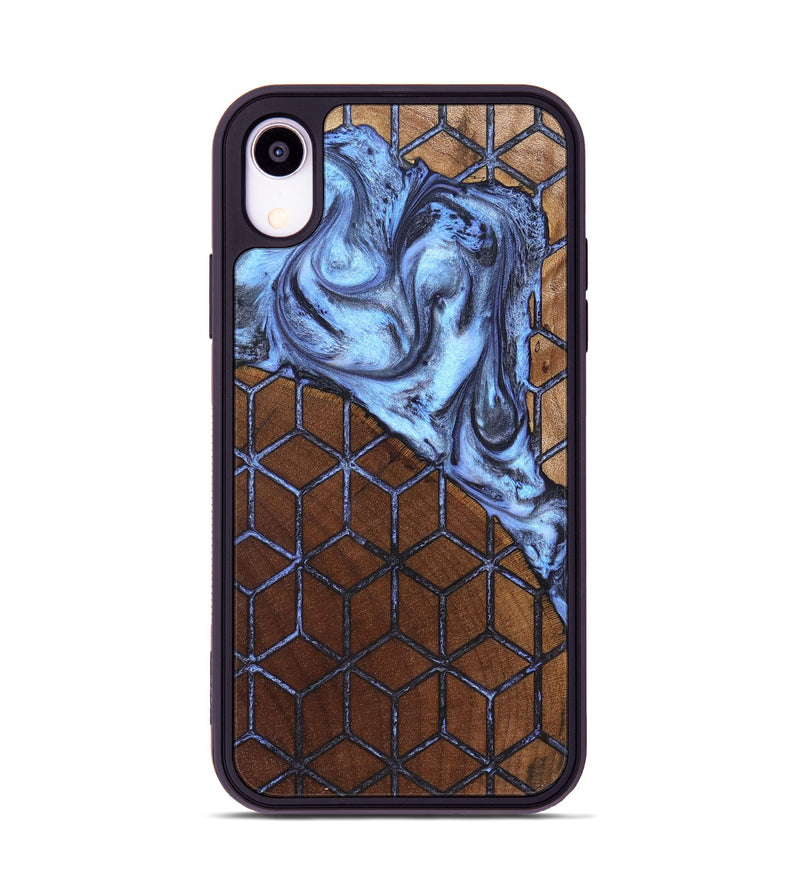 iPhone Xr Wood Phone Case - Kylian (Pattern, 827004)