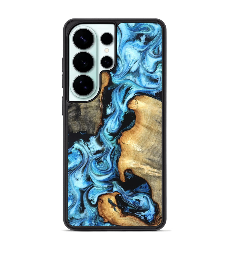 Galaxy S26 Ultra Wood Phone Case - Zackary (Blue, 827006)