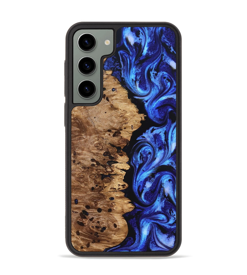 Galaxy S23 Plus Wood Phone Case - Love (Blue, 827007)