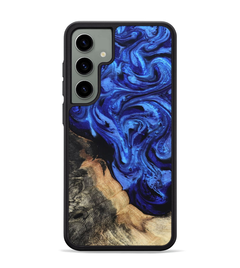 Galaxy S24 Plus Wood Phone Case - Melba (Blue, 827010)