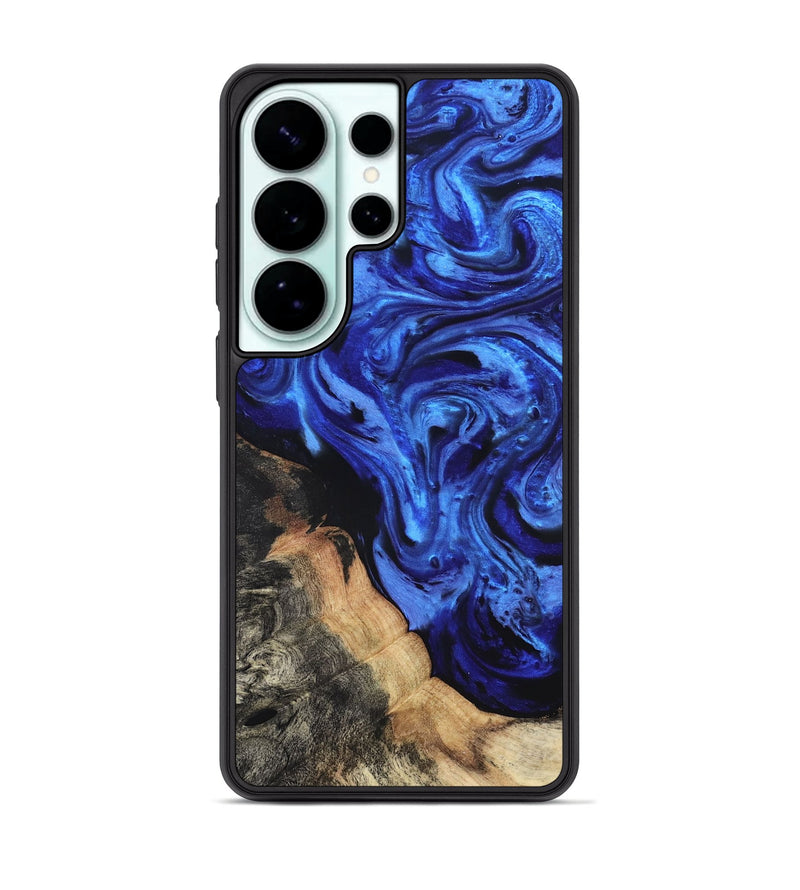 Galaxy S26 Ultra Wood Phone Case - Melba (Blue, 827010)