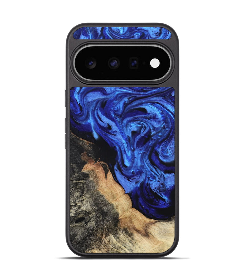 Pixel 11 Wood Phone Case - Melba (Blue, 827010)