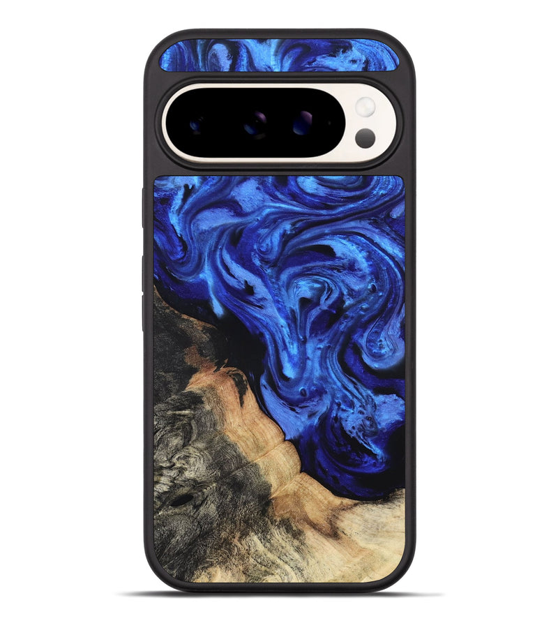 Pixel 9 Pro XL Wood Phone Case - Melba (Blue, 827010)