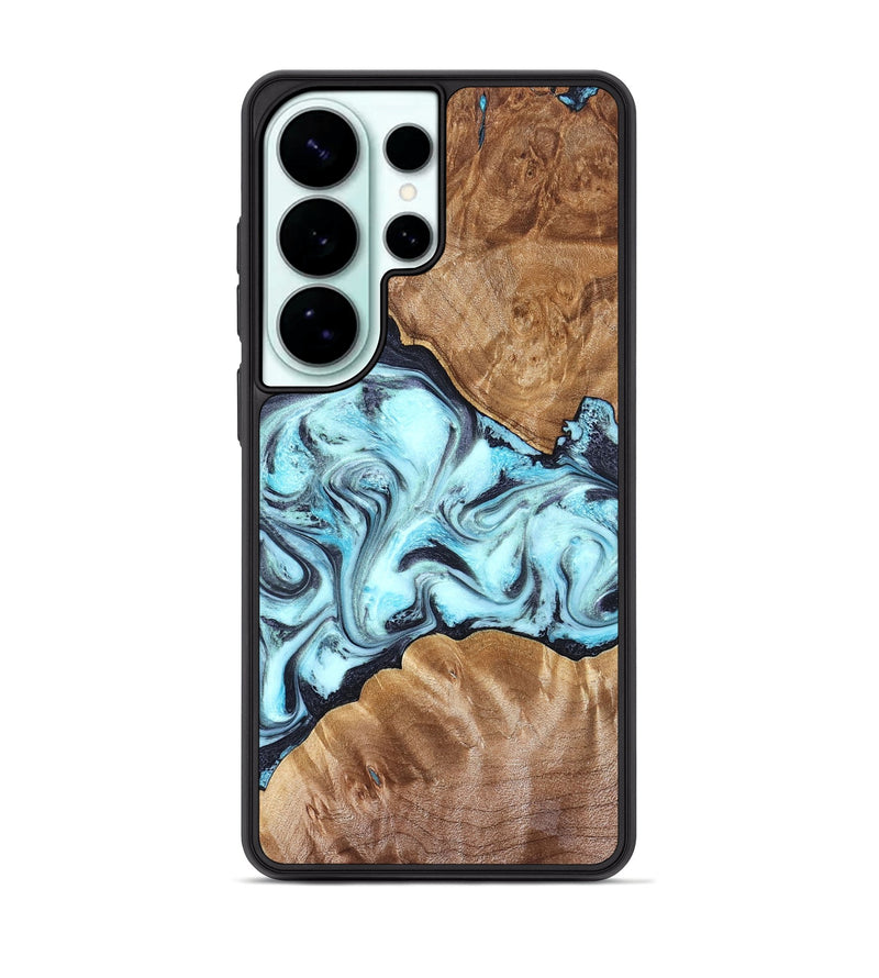 Galaxy S26 Ultra Wood Phone Case - Hershel (Blue, 827012)