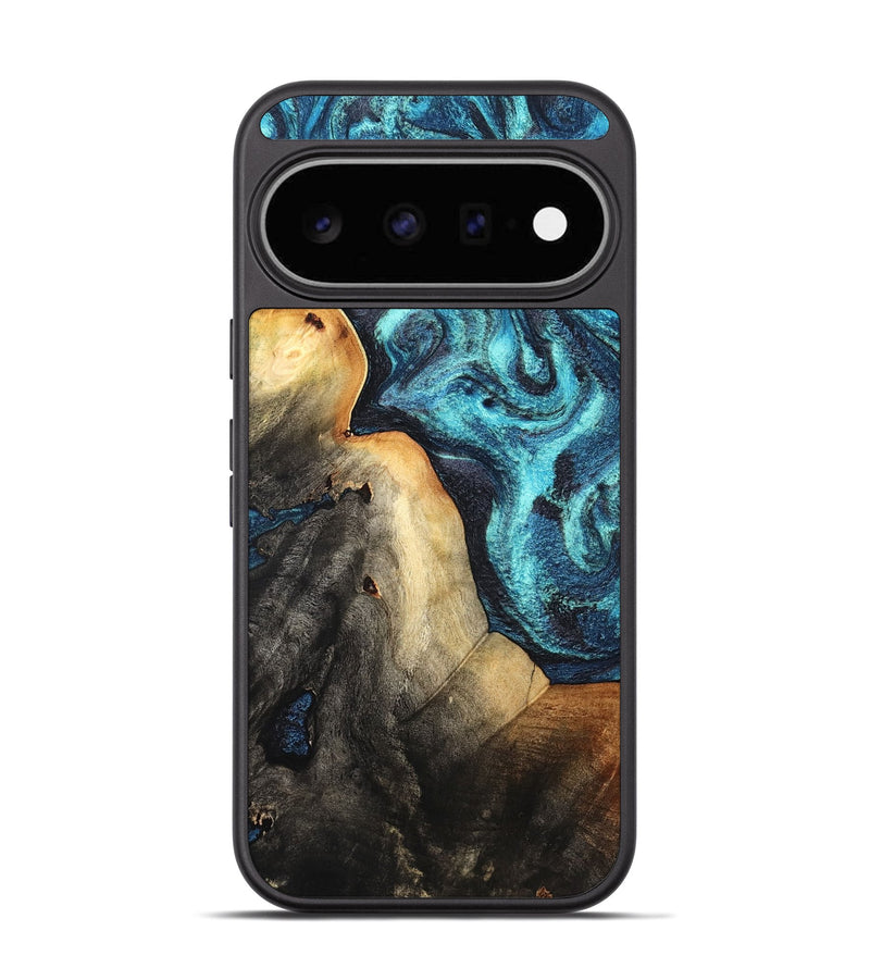 Pixel 11 Wood Phone Case - Rolland (Blue, 827014)