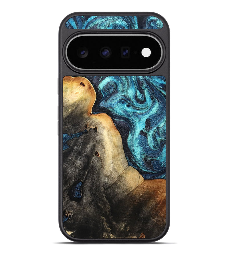 Pixel 11 Pro XL Wood Phone Case - Rolland (Blue, 827014)