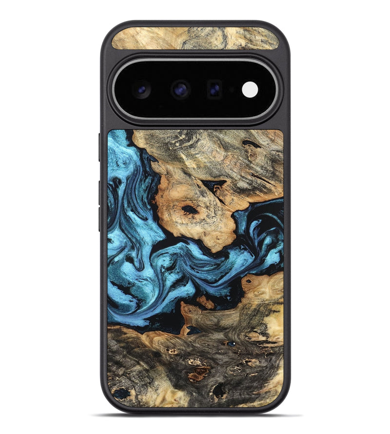 Pixel 11 Pro XL Wood Phone Case - Marsha (Blue, 827016)