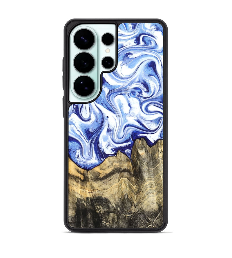 Galaxy S26 Ultra Wood Phone Case - Estevan (Blue, 827017)