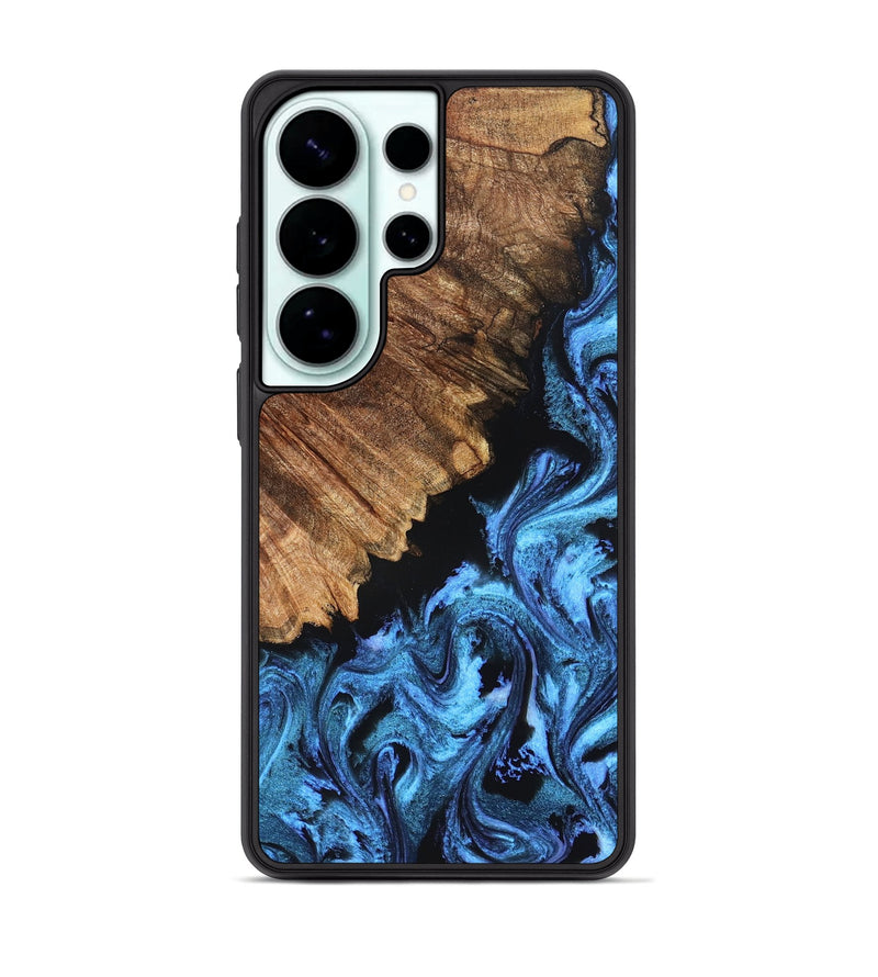 Galaxy S26 Ultra Wood Phone Case - Nikita (Blue, 827019)