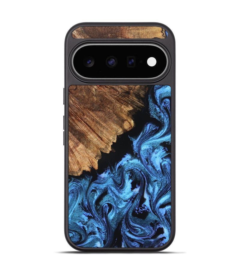 Pixel 11 Wood Phone Case - Nikita (Blue, 827019)