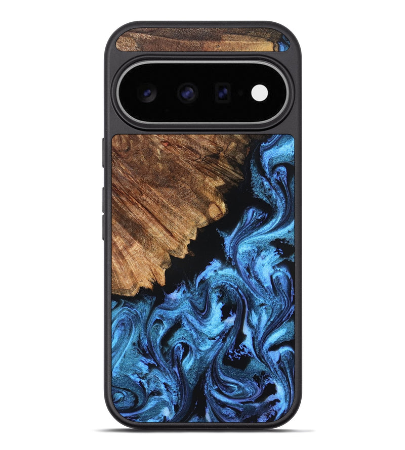 Pixel 11 Pro XL Wood Phone Case - Nikita (Blue, 827019)