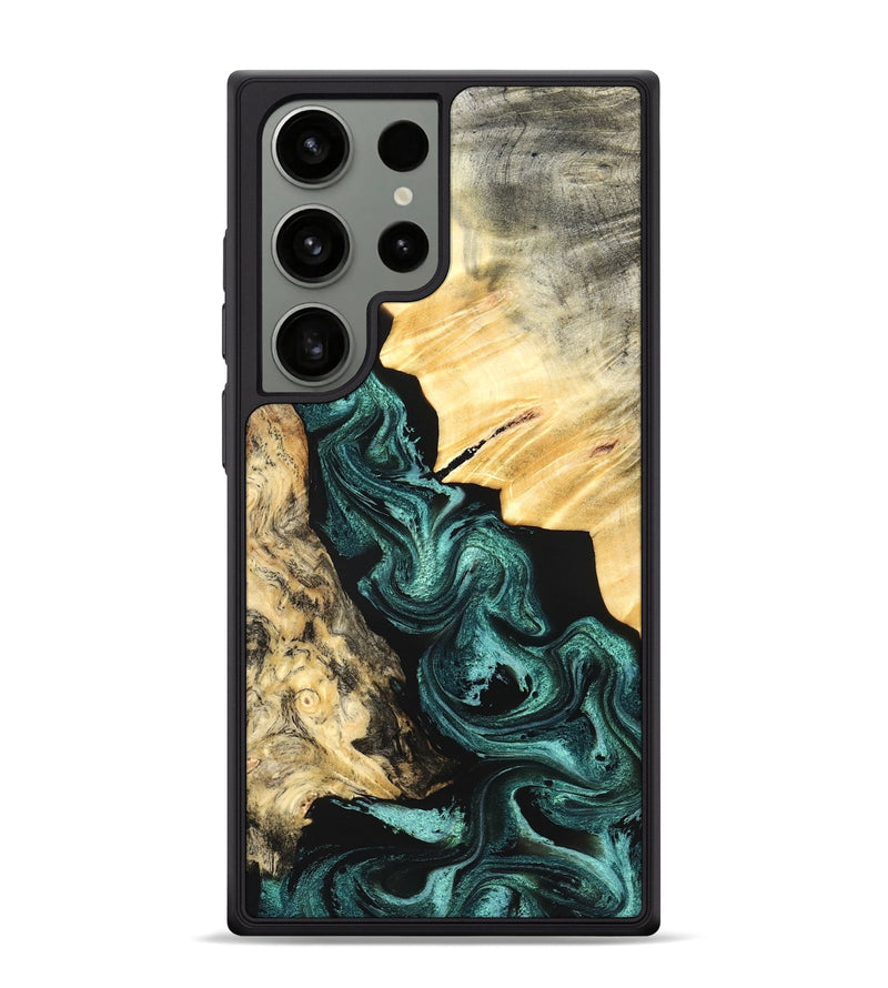 Galaxy S24 Ultra Wood Phone Case - Deann (Green, 827020)