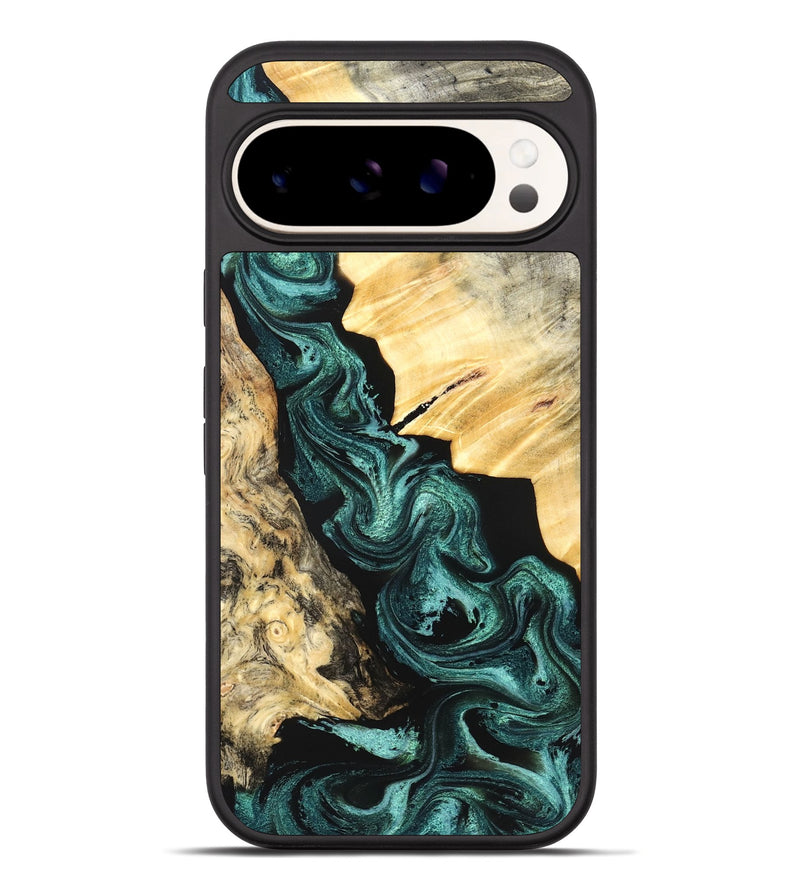 Pixel 10 Pro XL Wood Phone Case - Deann (Green, 827020)