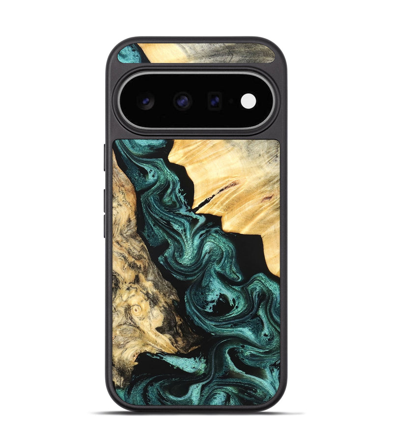 Pixel 11 Wood Phone Case - Deann (Green, 827020)