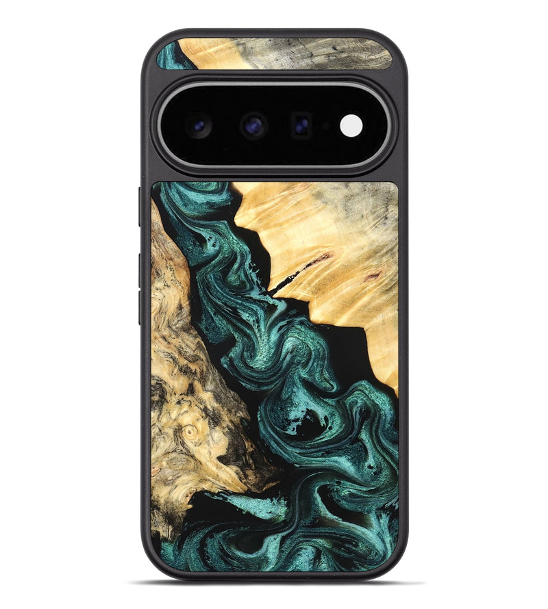 Pixel 11 Pro XL Wood Phone Case - Deann (Green, 827020)