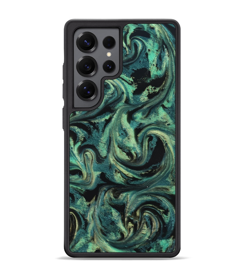 Galaxy S25 Ultra ResinArt Phone Case - Lucca (Green, 827021)