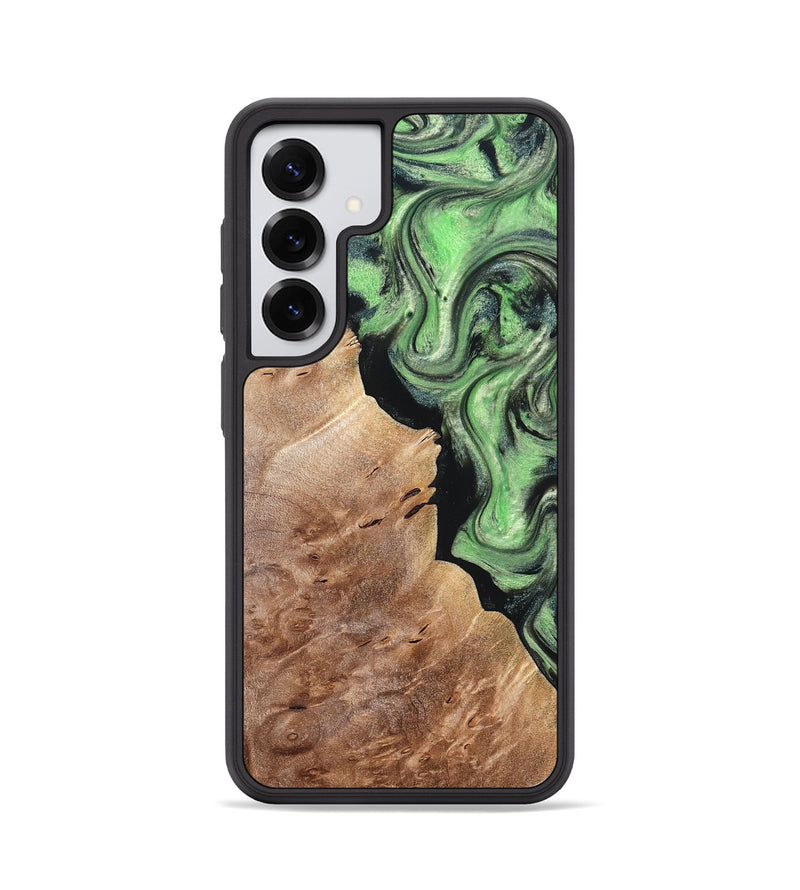 Galaxy S25 Wood Phone Case - Stetson (Green, 827022)