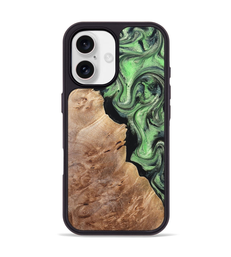 iPhone 17 Wood Phone Case - Stetson (Green, 827022)