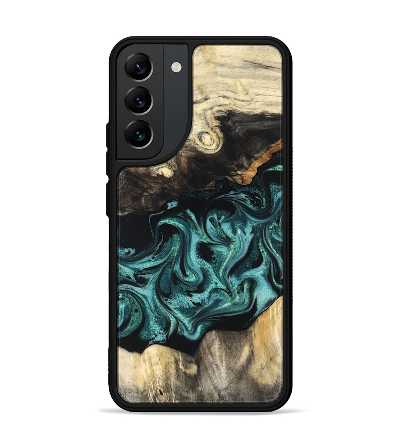 Galaxy S22 Plus Wood Phone Case - Tillie (Green, 827023)