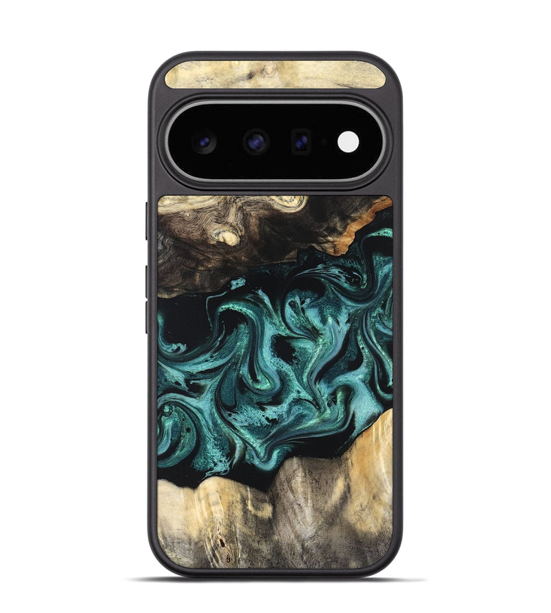 Pixel 11 Wood Phone Case - Tillie (Green, 827023)