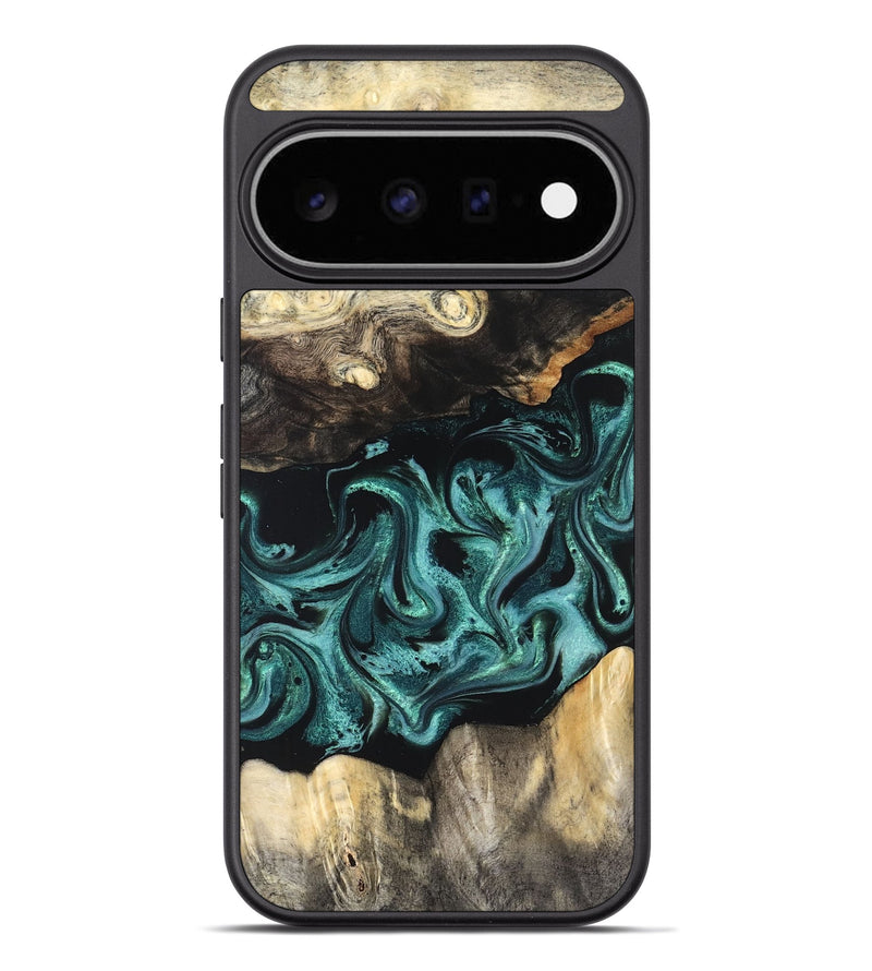 Pixel 11 Pro XL Wood Phone Case - Tillie (Green, 827023)