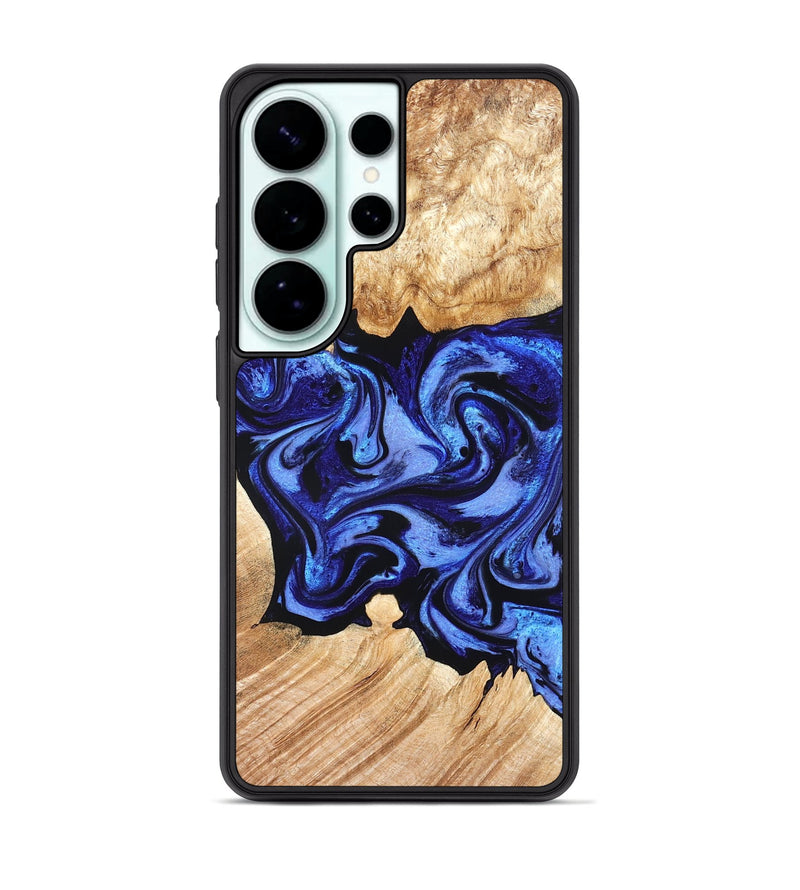Galaxy S26 Ultra Wood Phone Case - Cleta (Blue, 827025)