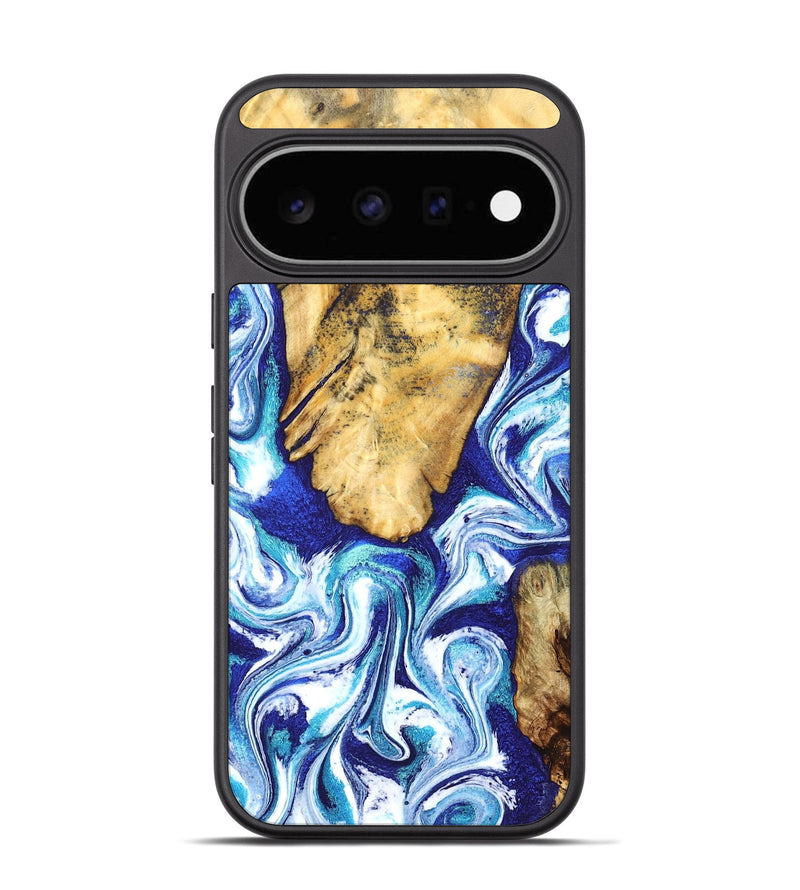 Pixel 11 Wood Phone Case - Trace (Blue, 827026)