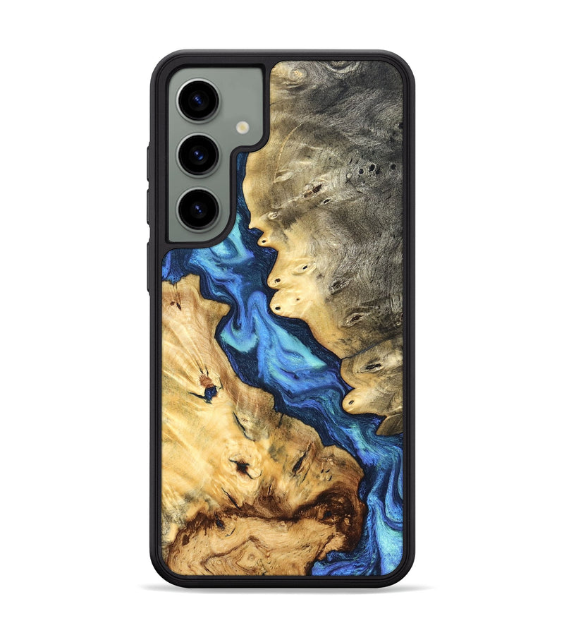 Galaxy S24 Plus Wood Phone Case - Kristen (Blue, 827027)