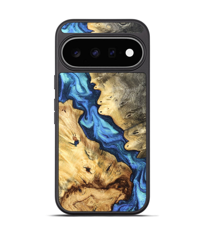 Pixel 11 Wood Phone Case - Kristen (Blue, 827027)