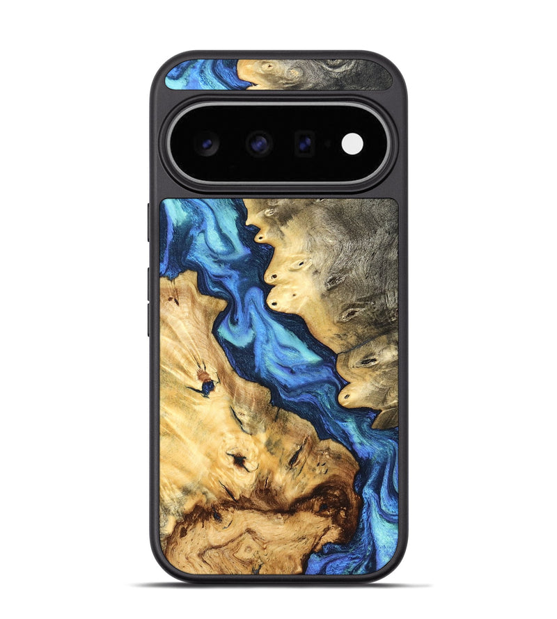 Pixel 11 Pro Wood Phone Case - Kristen (Blue, 827027)