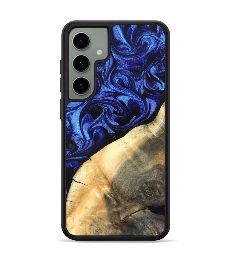 Galaxy S24 Plus Wood Phone Case - Emmet (Blue, 827029)