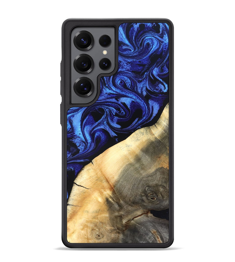 Galaxy S25 Ultra Wood Phone Case - Emmet (Blue, 827029)