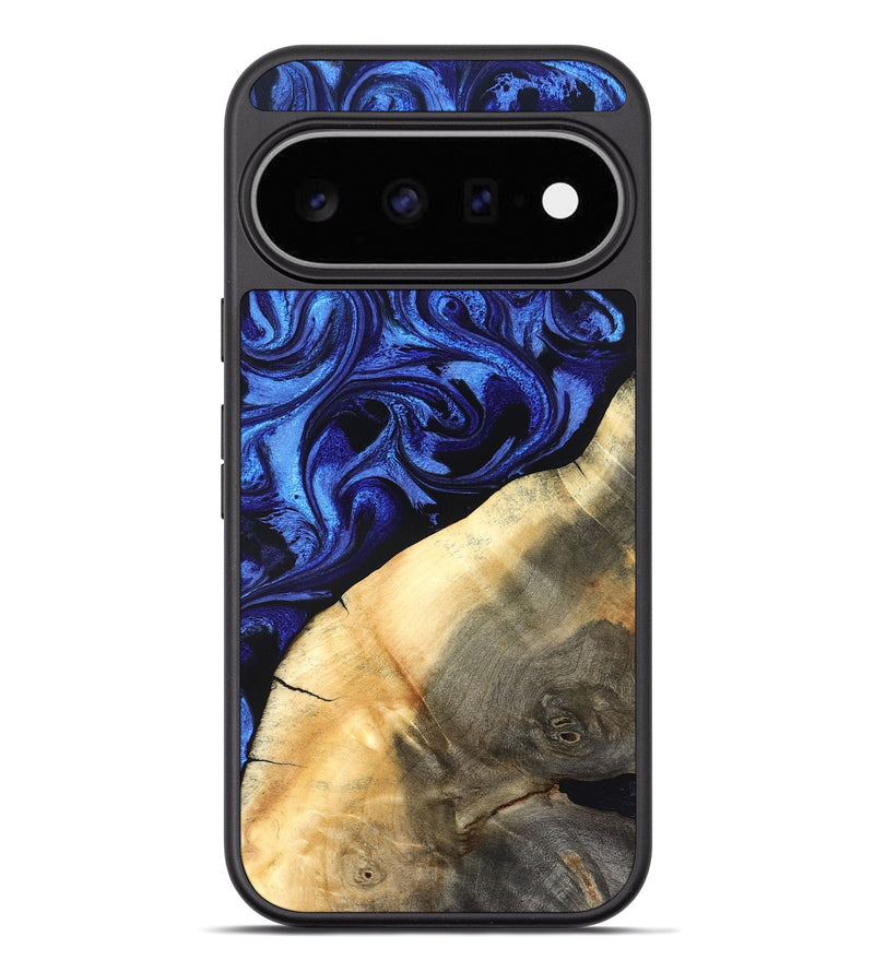 Pixel 11 Pro XL Wood Phone Case - Emmet (Blue, 827029)