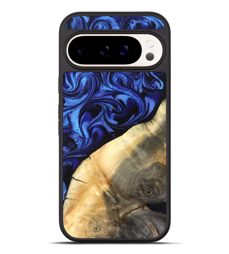 Pixel 9 Pro XL Wood Phone Case - Emmet (Blue, 827029)