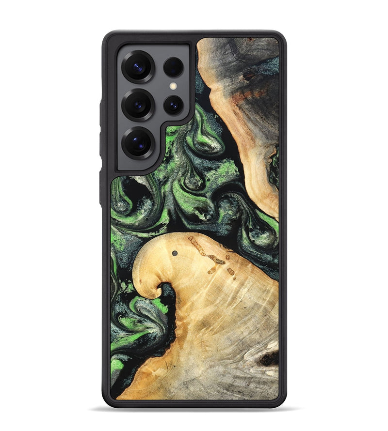 Galaxy S25 Ultra Wood Phone Case - Poppy (Green, 827031)