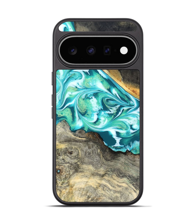 Pixel 11 Wood Phone Case - Ivory (Green, 827032)