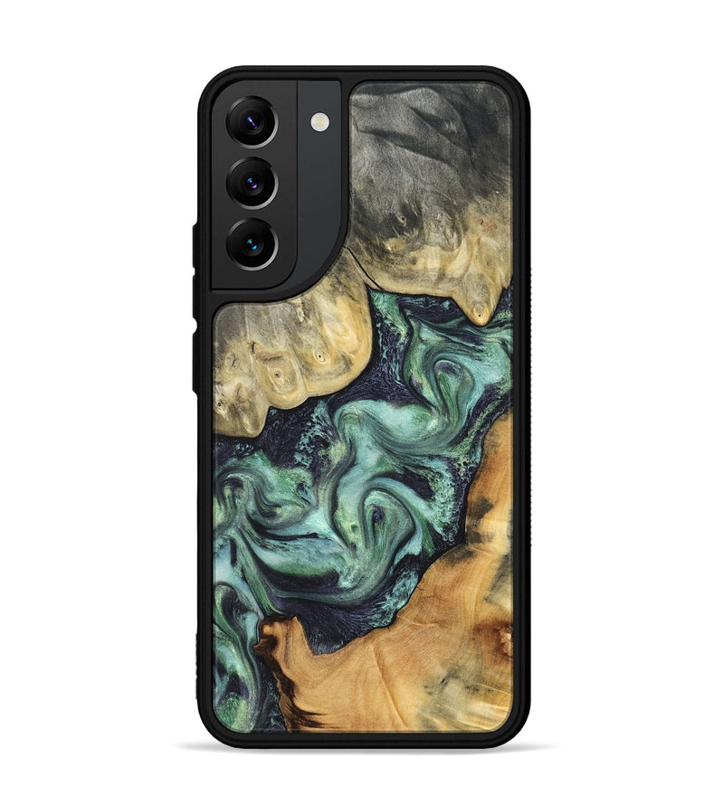 Galaxy S22 Plus Wood Phone Case - Harold (Green, 827034)