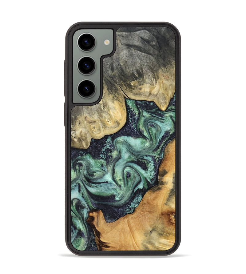 Galaxy S23 Plus Wood Phone Case - Harold (Green, 827034)